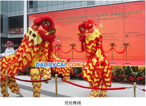 2010年全國鋁門窗幕墻行業年會暨鋁門窗幕墻新品博覽會開幕