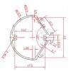 求購(gòu)T8鋁條型材，開模具訂做，冰柜用的，聯(lián)系我Q報(bào)價(jià)