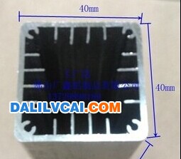40的鋁方管型狀的工業鋁型材