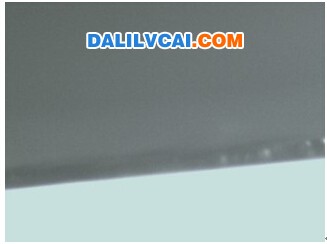 3號試樣鋁材模具鋼氮化后白亮層的金相顯微圖_大瀝鋁材網
