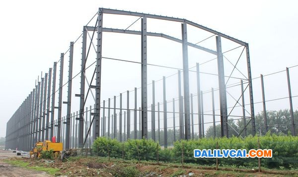 江蘇華昌鋁廠三期擴建工程工地現場