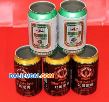 中孚實業(yè)高精鋁公司鋁合金罐體料制成的鋁制黑啤罐體