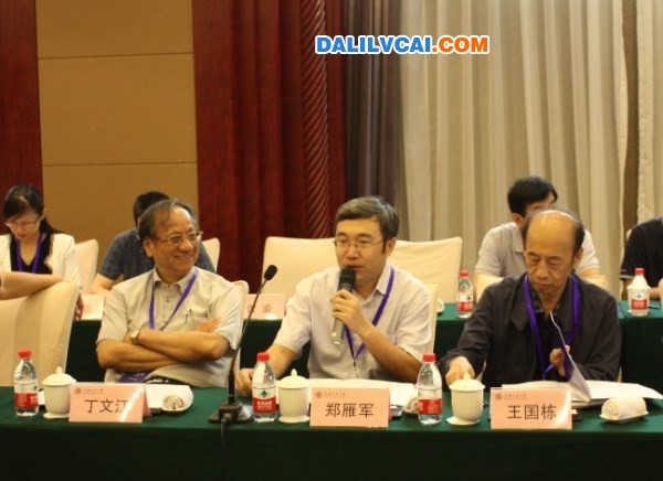 領導與專家在高性能鋁合金材料略研討會發表講話