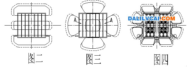 工業用換熱器鋁材模具設計方案圖