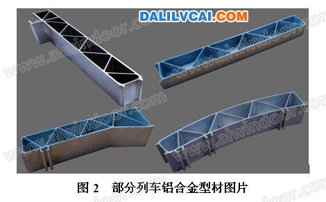 部分和諧號(hào)列車鋁合金型材
