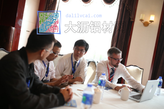 往屆外國企業鋁加工技術專家面對面交流會現場