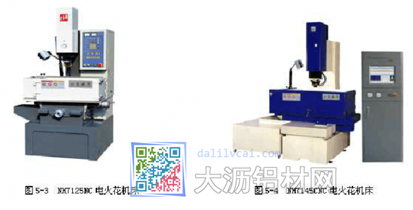 鋁材模具電火花加工設備