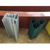 中高精級工業鋁型材+氧化磨沙銀白+自開模具