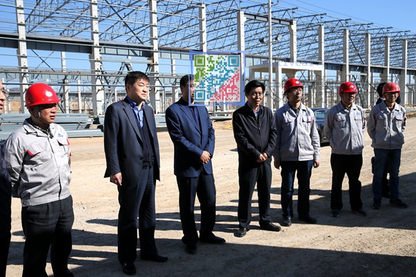 銅川市委常委、副市長(zhǎng)何尚民深入美鑫西北耐物流園和30萬(wàn)噸鋁鎂合金項(xiàng)目工地調(diào)研