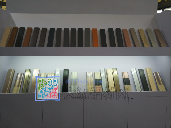 新銀鋁材在FBC博覽會展廳的鋁材產品