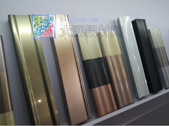 新銀鋁材在FBC博覽會展廳的鋁型材產品