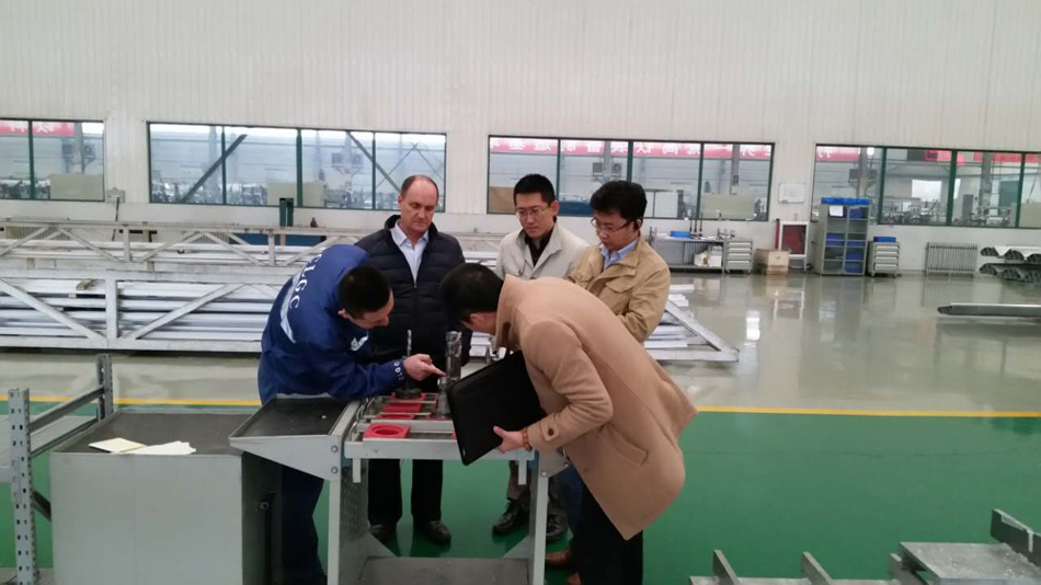 叢林鋁業采購事業部與伊斯卡交流現場