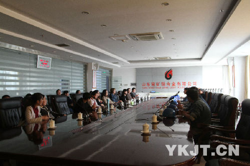 輕合金公司工會開展職工家屬進廠參觀活動
