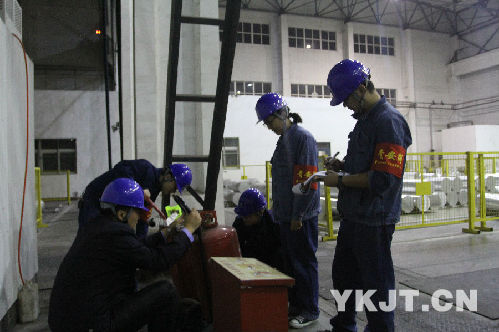 輕合金公司團委“雙零行動”筑牢安全防線