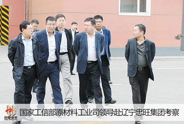 國家工信部原材料工業司領導赴遼寧忠旺集團考察