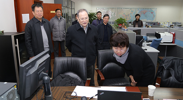 余德輝在中鋁物流集團調研：建設現代化物流企業