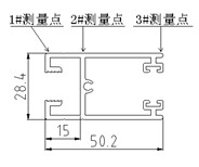 常規門窗鋁型材