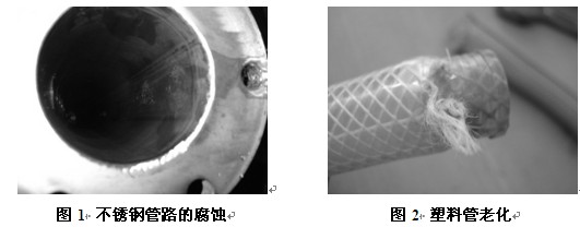 對水質的要求及水管材質要求