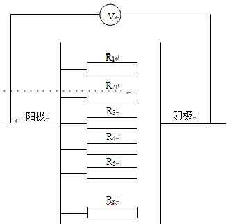 大型生產線上產品連接電路簡化圖