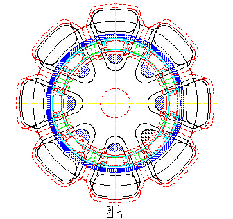 大型LED燈管鋁材模具設計方案