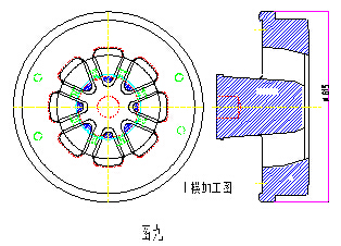 大型LED燈管鋁材模具設計優(yōu)化