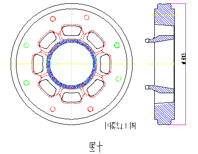 大型LED燈管鋁材模具設計優(yōu)化2