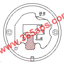 鋁材擠壓模具銑開鉗流位置