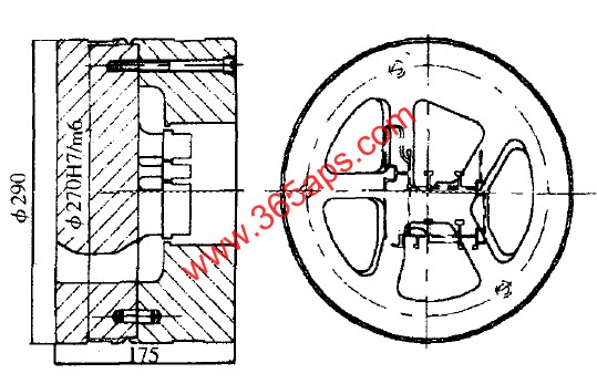 電視機生產(chǎn)線用鋁型材模具設計